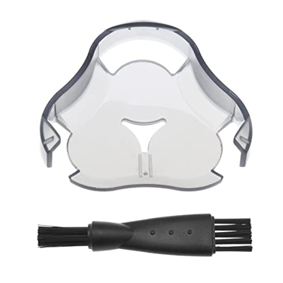 Protector de cabeza de afeitadora con cepillo de limpieza compatible con afeitadora eléctrica RQ11 RQ12 RQ10 S7000 S9000 Series