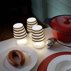 Fatboy Mini Cappie pantalla 3 ud, mr negro stripe en oferta