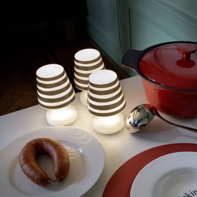 Fatboy Mini Cappie pantalla 3 ud, mr negro stripe