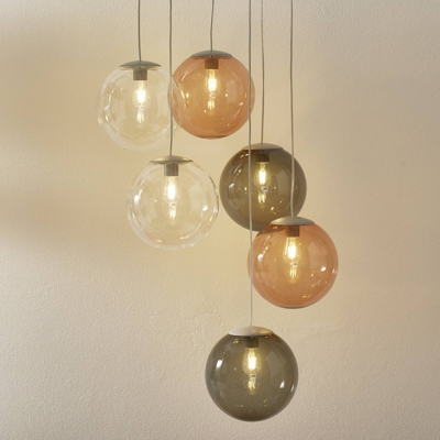 Fatboy LED Spheremaker6 transparente/gris/marrón