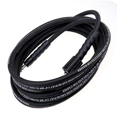 OTOTEC Manguera profesional de limpieza de agua de alta presión M22 x 1,5 rosca de 14 mm para Karcher K5 K4 K3 K2 19 pies