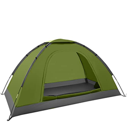 Tienda de Campaña para 2-4 Personas, Gran Carpa de Acampada Tienda de Campaña Familiar Carpa para Mochileros Impermeable Anti-Mosquitos, 3-4 Estacione precio