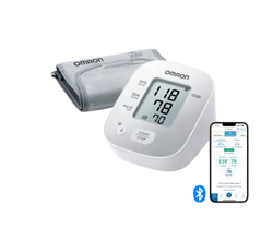 OMRON X2 Smart Monitor de Presión Arterial Inteligente Automático para la parte Superior del Brazo, Blanco características