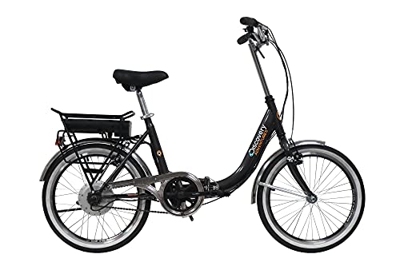 Discovery E1000 Rear Motor 24V Bicicleta eléctrica Plegable de 20 Pulgadas Color Negro o Gris Antracita, Unisex Adulto