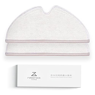 roborock Accesorios Originales, 2 Paño De Fregona,Recambios para Las Series Q7 Max/S6/S6 Pure/S6 MaxV/S5/S5 MAX y E