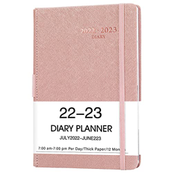 Agenda 2022-2023 - AGENDA 2022-2023 de julio de 2022 a junio de 2023, Agenda Anual 2022-2023, Planificador diario 2022-2023, 14,8 cm × 21,4 cm características