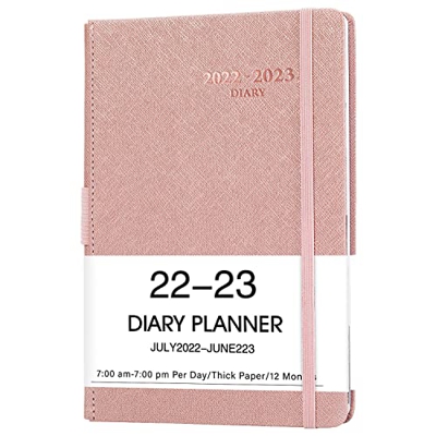 Agenda 2022-2023 - AGENDA 2022-2023 de julio de 2022 a junio de 2023, Agenda Anual 2022-2023, Planificador diario 2022-2023, 14,8 cm × 21,4 cm