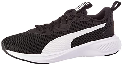 PUMA Incinerar, Zapatillas para Correr Unisex Adulto, Negro, Blanco, 48 EU