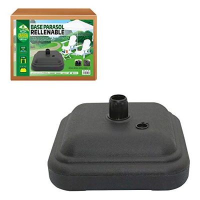 Aktive 62198 - Pie de plástico para sombrilla 12 kg Garden