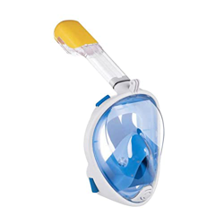 Wsobue Máscara de Buceo, Máscara de Snorkel 180° Panorámica Vista Anti-Niebla Apoyo Camara Deportiva, Anti-Fugas Gafas Snorkel para Adultos y niños características
