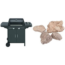CAMPINGAZ 2 Series Classic Exs Vario Barbacoa De Gas Con 2 Quemador, 7.5Kw De Potencia, Parrilla Y Plancha De Hierro Fundido, 1 Mesa Lateral, 10 Litro en oferta