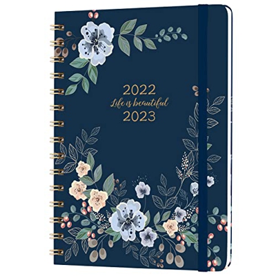 Artfan Agenda 2022-2023 - Agenda 2022-2023 semana vista, Desde agosto de 2022 hasta julio de 2023, 21,5 x 15,5 x 1.5 cm