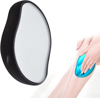 Painless Physical Hair Removal Tool, Exfoliation Hair Removal with Epilator Crystal Hair Eraser Mini Hair Remover, Lightweight Epilator, Portable Epil