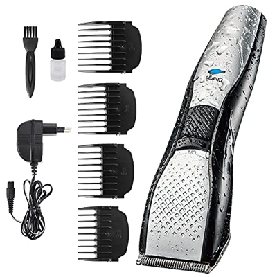 Máquina Cortar Pelo Profesional Cortapelos Hombre Recortadora Barba y Cortadora de Pelo Recortadora de Barba/Cara/Cuerpo/Nariz/Orejas/Ceja, 10 en 1 Se