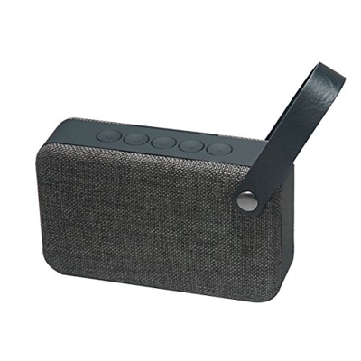 Muvit SD2 - Altavoz Bluetooth (inalámbrico, con Tela), Color Gris
