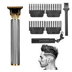 Cortadora de cabello para hombres, cortadora de cabello eléctrica profesional, cortadora de cuidado con batería USB, para uso doméstico, peluquería y  precio