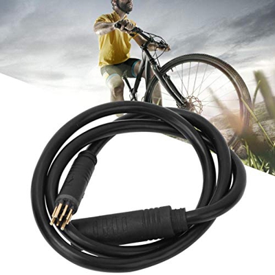 Kuuleyn Cable de extensión para Motor de Rueda, Motor de Rueda Trasera Delantera de 9 Pines Cable Hembra a Macho para Bicicletas eléctricas Accesorio 