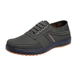 Zapatos Hombre Casual cómodos Verano otoño Aire Libre Deporte Zapatillas Hombre 2021 Ligero Transpirables Suave Moda Mocasines Hombre Planas Antidesli en oferta