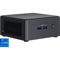 NUC 11 Pro UCFF Negro i7-1165G7, Barebone