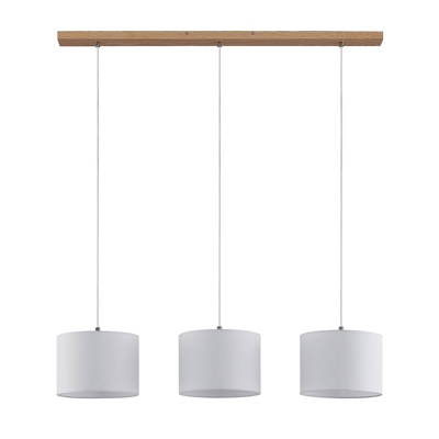 Lindby Imarin lámpara colgante, 3 luces, blanco