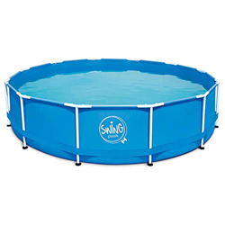 MTF Frame Pool Swing 4,57 m x 1,22 m, Azul, Redonda, Marco de Acero, sin Bomba de Filtro, de Mountfield precio
