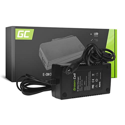 Green Cell® Cargador (42V 2A 84W) para Whistler Xplorer Yamaha Zündapp E-Bike Bicicleta Eléctrica Li-Ion Batería (Conector 3 Pin)