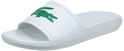 Lacoste Croco Slide 119 1 CMA, Chanclas Hombre, White Green 082, 46 EU características