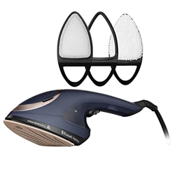 Russell Hobbs Plancha de Ropa Steam Genie 2in1- Diseño 2 en 1, Vapor Vertical y Plancha Tradicional, 1800 W, Suela Cerámica, Azul - 28370-56 características