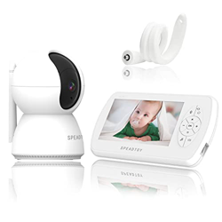 SPEADTOY Vigilabebes Con Camara,Vigilabebés Pantalla,VigilabebéS Con CáMara LCD de 4.3'' Cámara Pantalla de Monitor De Bebé Conversación bidireccional precio