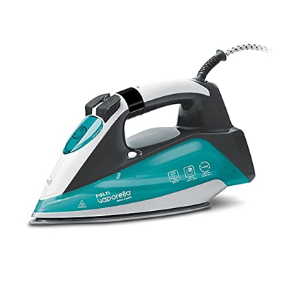 Polti Vaporella Quick&Slide QS220 - Plancha con selector giratorio de la temperatura y pantalla digital, suela Pro-Steam, 2400 W, golpe de vapor 250 g