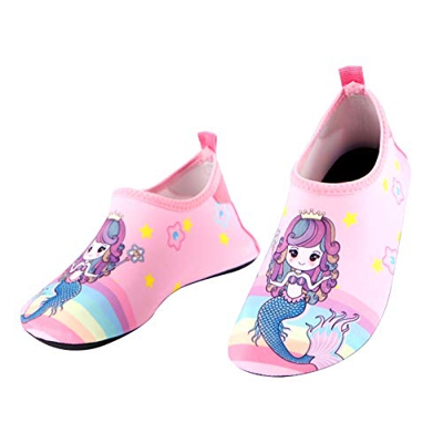 PTHTECHUS Niño Zapatos de Agua Sandalias Descalzas Barefoot Calcetines Respirable Secado rápido Sandalias Nadar Proteger Los Pies Niños