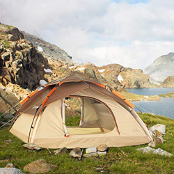 ZOMAKE Tienda de campaña para acampada 2, 3, 4 personas, impermeable instantánea, tienda de campaña automática hidráulica desplegable con fácil instal en oferta