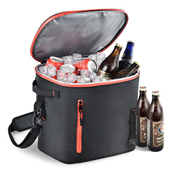 ELUTENG 30L Nevera Portatil Grande Bolsa Térmica Porta Alimentos con Correa Ajustable Bolso, Bolsa Isotérmica con Abridor para Picnics, Fiestas, Campi en oferta