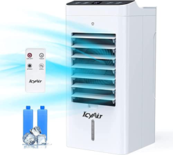 Aire Acondicionado Portatil, 3 en 1 Climatizadores Evaporativos con Función de Humidificación y Purificación, Temporizador de 12h Silencioso de Bajo C características