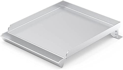 Onlyfire Placa de Parrilla de Quemador Lateral de Acero Inoxidable 33 cm * 31 cm Plancha de Barbacoa Universal Que se Adapta a Todas Las Parrillas de 