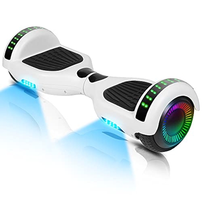 Hoverboard-Hoverboard para niños, aerotabla autoequilibrante de Dos Ruedas de 6.5 Pulgadas, con Bluetooth y Luces Intermitentes LED, Adecuado para niñ