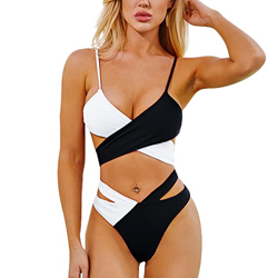 IHCEMIH Bikini Mujer 2022 Push up con Relleno Reductor Barriga Cintura Dos Piezas Brasileño Bañador Trajes Ropa de Baño Natacion Playa Piscina Deporti en oferta