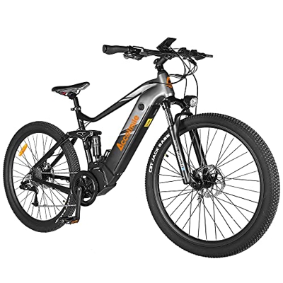 Accolmile Cola Bear 27,5"/29" Bicicleta Eléctrica, Batería Integrada Litio 48V 13Ah 624Wh, Suspensión Completa Unisex para Adultos, Bicicleta de Monta