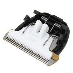 CUHAWUDBA Maquinilla de Afeitar Cabeza de Corte de CeráMica de Aseo Cuchilla 40Mm 24 Dientes para Recortadora de Animales precio