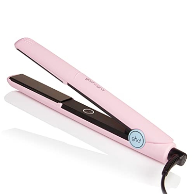 ghd original iD Collection - Plancha de pelo profesional, tecnología cerámica, edición limitada 2022, color rosa pastel