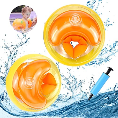 Alas de Agua para niños,Manguitos Piscina Niño,Inflable Brazo Flotador,Anillo de Natación de Brazo,Anillos de Flotador de Brazo,Manguitos de Natación 