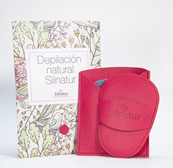 Manopla de Depilación Silnatur | Color Fucsia | Incluye 12 Discos de Recambio | Silnatur, la depilación diferente: sana, sencilla e indolora características