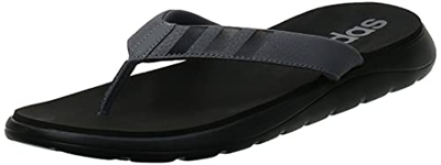 adidas Comfort Flip Flop, Chanclas Hombre, NEGBÁS/Gricin/Gricin, 43 1/3 EU