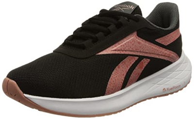 Reebok Energen Plus, Zapatillas de Running Mujer, Negro (Core Black/Canyon Coral/Orange Flare), 38 EU
