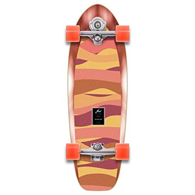 YOW Hossegor 29" Grom Series Surfskate Skateboard, Adultos Unisex, Multicolor (Multicolor), 9,5" x 29.0