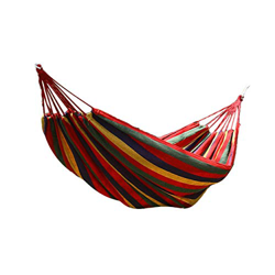 Lorenlli Hamaca doble de lona antivuelco para palo, hamaca con forma de malla de hielo características