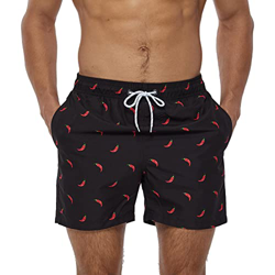 Bañador Natacion Hombre, Shorts de Baño para Hombre, Pantalones Cortos de Playa de Verano de Secado Rápido, Trajes de Baño para Hombres con Forro de M precio