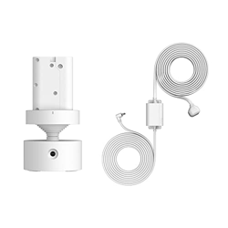 Montura orientable Ring para Stick Up Cam Battery, para uso en interiores y exteriores (adaptador de corriente interior/exterior incluido, cámara no i características