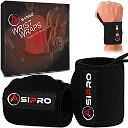 ASIPRO Muñequeras Gym Hombre y Mujer Soporte de Muñeca con Agarre Pulgar Wrist Wraps Gym Muñequeras para Cross Training, Musculación, Gimnasio, Boxeo, precio