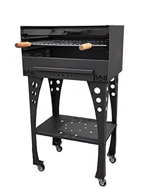 Barbacoa de leña, carbón y gas JOIMA. Modelo Pomeiro.1070x580x410 con parrillas incluidas